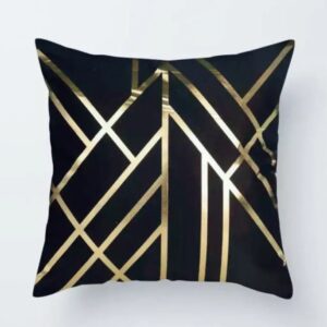 16"×16" Luxury Velvet Cushion Cover with Laser Cut Appliqué (Without Filling)