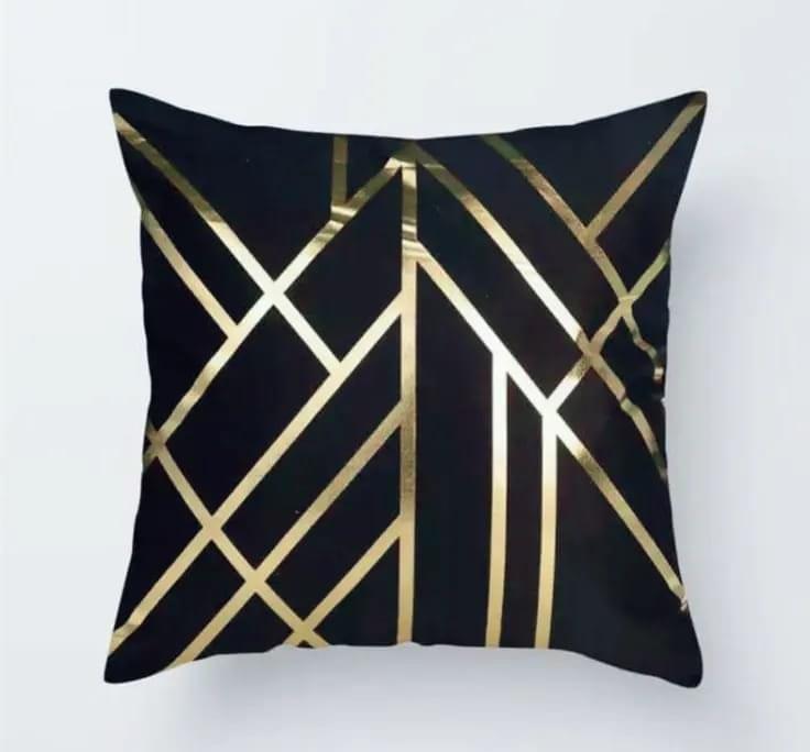 Luxury Velvet Cushion Cover with Laser Cut Appliqué (Without Filling)